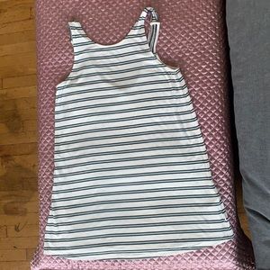 RVCA Striped Cotton Slip Dress sz S